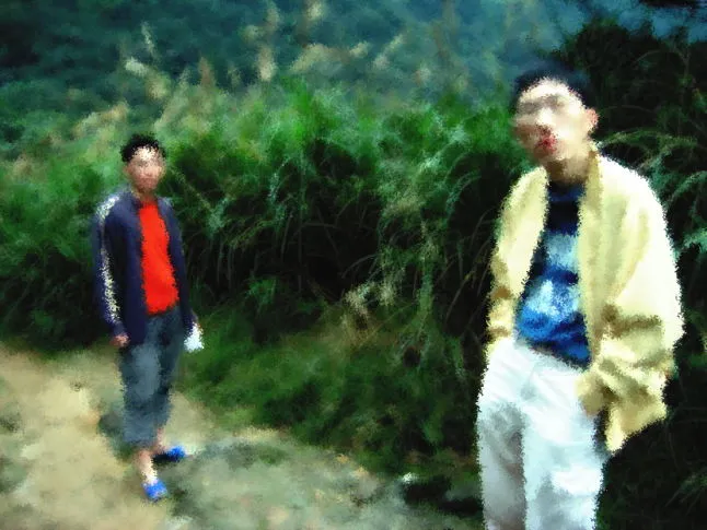 好友合影